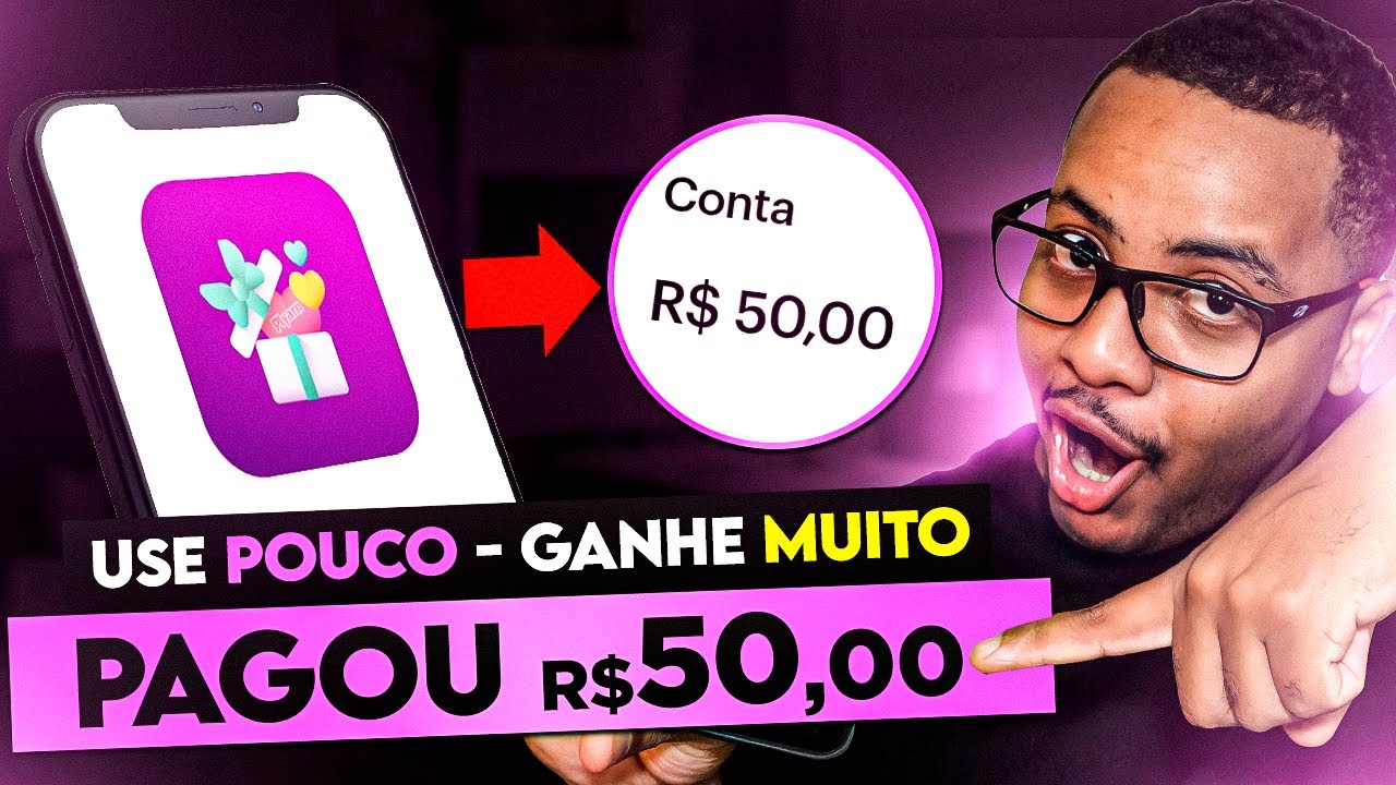 [NÃO ABUSE] Aplicativo Pagando $50,00 SEM MEDO | O Melhor App de Ganhar Dinheiro Rápido