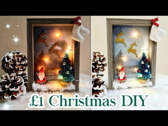 DIY CHRISTMAS & WINTER DECOR, Fake Water Hack. Diorama Craft Ideas, Make to  Sell, Handmade Gift 