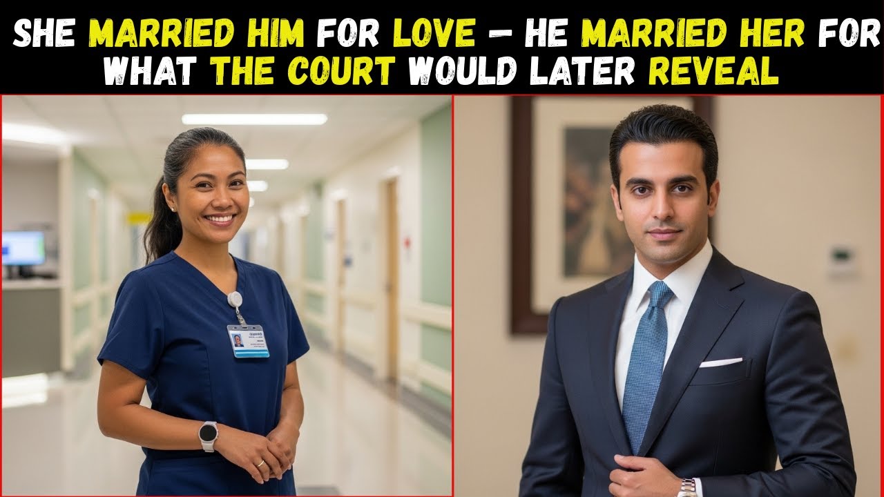 A Filipina Nurse Married a Wealthy Sheikh Widower — Then the Court Unsealed His First Wife’s Secret