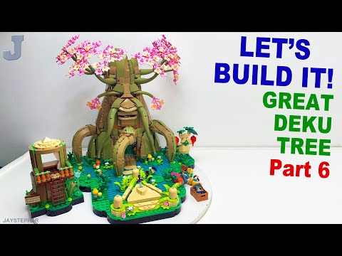 LEGO: Legend Of Zelda - Great Deku Tree 77092. - YouTube