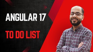 Angular 17 To Do List App CRUD