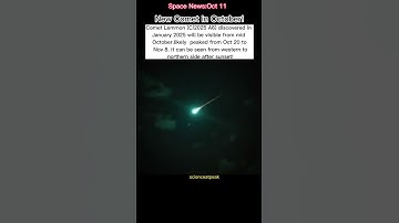 Comet Lemmon is coming in October 2025!