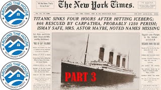 TITANIC SINKS! The History of the 'Titanic' Part 3 by Around The House With Randy Meeks 92 views 1 year ago 4 minutes, 3 seconds