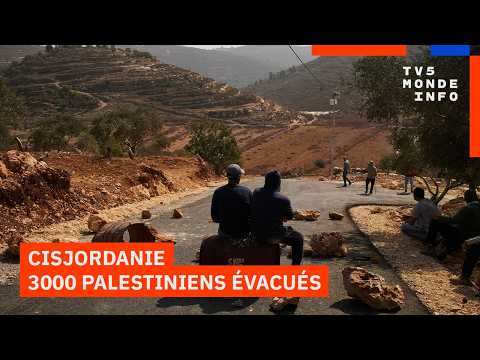 Cisjordanie : plus de 3000 Palestiniens "déplacés de force" après la mort de deux soldats israéliens
