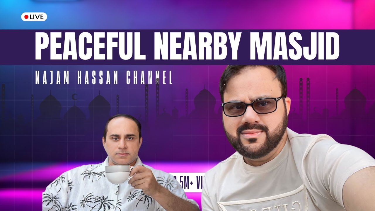 Masjid Near My Home in Karachi | Peaceful Local Mosque Tour | Najam Hassan Channel