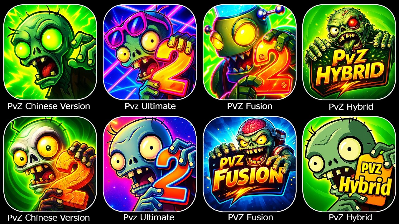 PVZ Fusion,PvZ Chinese Version,Pvz Ultimate,PvZ Hybrid