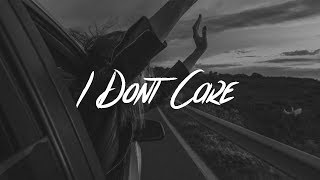 Ed Sheeran & Justin Bieber - I Don't Care (Lyrics)