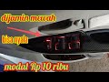 cara membuat panel power window menyala dan semakin mewah