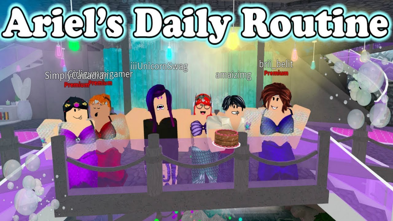 Ariel S Daily Routine L Roblox Bloxburg Youtube - dapandagirl roblox treehouse build battle