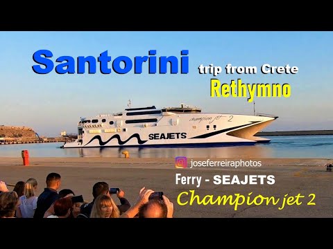 Video: Kaip Patiems Patekti Iš Kretos į Santorinį