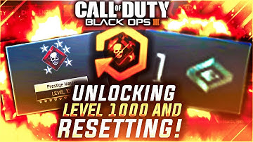 UNLOCKING "LEVEL 1000" In BLACK OPS 3! Then...RESETTING "LEVEL 1000" In BLACK OPS 3! (BO3 LEVEL 1K)