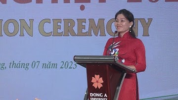 Phát biểu phụ huynh | Lễ Tốt nghiệp 2023 Đại học Đông Á | Buổi 6