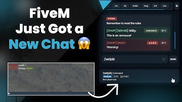 The NEW FiveM Chat Everyone Will Want |  Sleek Chat V2! |  ESX/QB