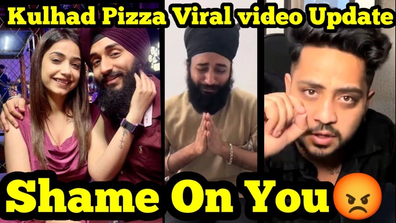 Kulhad Pizza Couple Viral Video / Justice for Kulhad Pizza