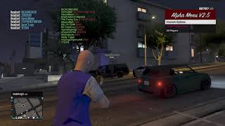 GTA 5 alpha mod menu showcase