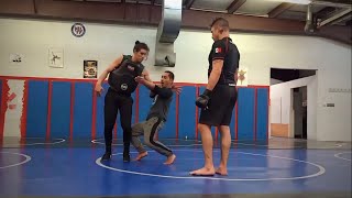 "Deadly Techniques" shown to Diego Sanchez by Joshua Fabia