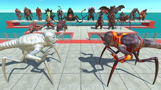 Titanus Silver vs Lava Kaiju Monster - ARBS