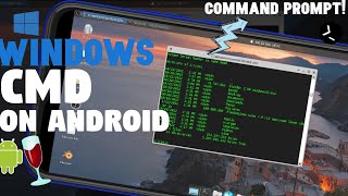 Install And Enjoy Windows Command Prompt And All Of It Features On Android | Termux