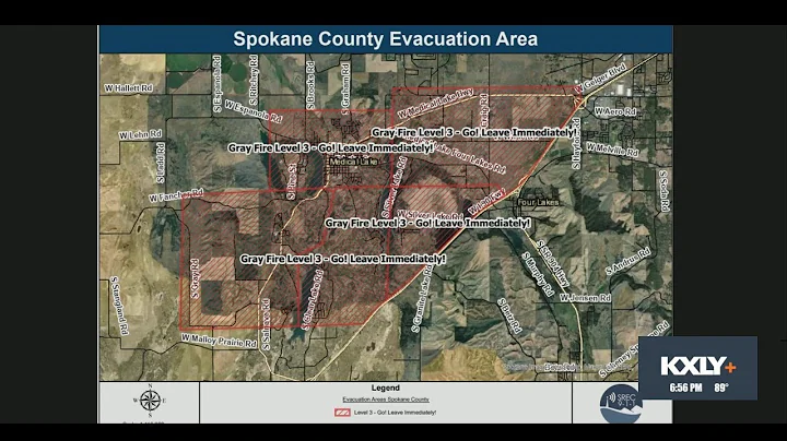 7 p.m. update on wildfire burning near Medical Lake