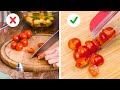 Simple Tips to Improve Your Knife Skills || Peeling And Cutting Hacks by 5-Minute Recipes!