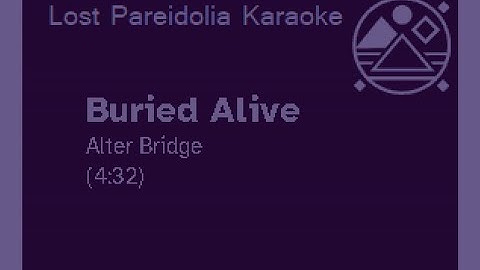 Alter Bridge - Buried Alive [LP Karaoke]
