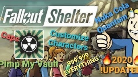 How to get Unlimited resources in Fallout Shelter - 2020 UPDATED VERSION