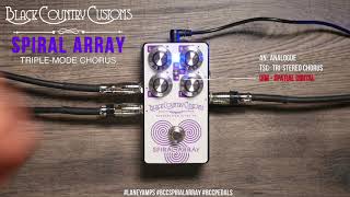 Andy Timmons endorsed Boutique Chorus Demo | The Spiral Array | Black Country Customs