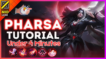 4-Minute Pharsa Tutorial in Mid Lane || (MLBB S35) 2024
