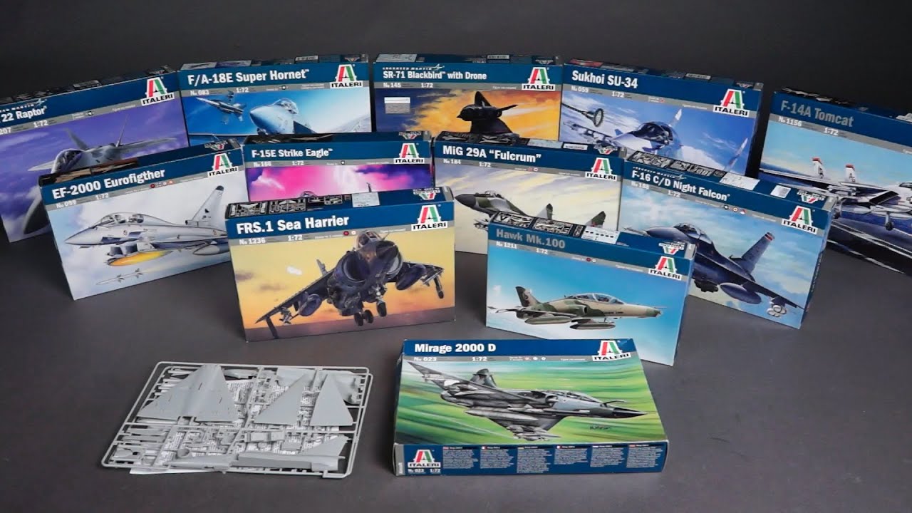 Maquette - Italeri - Lockheed SR-71 Black Bird Includes Drone GTD-21 - 1/72 - 145 - Modélisme