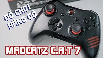 Đánh giá Madcatz C.A.T 7, chiếc tay cầm chơi game cao cấp, sở hữu đến 6 nút macro