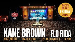 Kane Brown and Flo Rida At The Pendleton Whisky Fest!