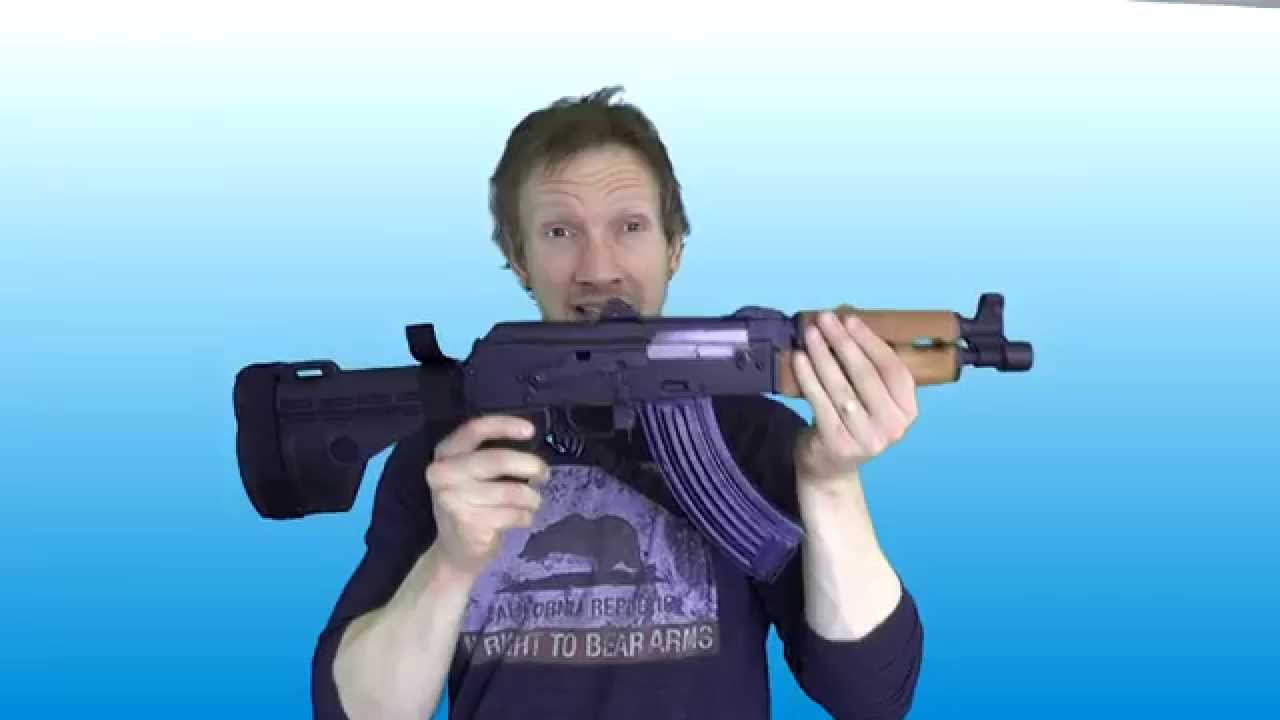 Century Arms M92  PAP AK47 Pistol With Arm Brace: First Look - Century Arms M92  PAP AK47 Pistol With Arm Brace: First Look