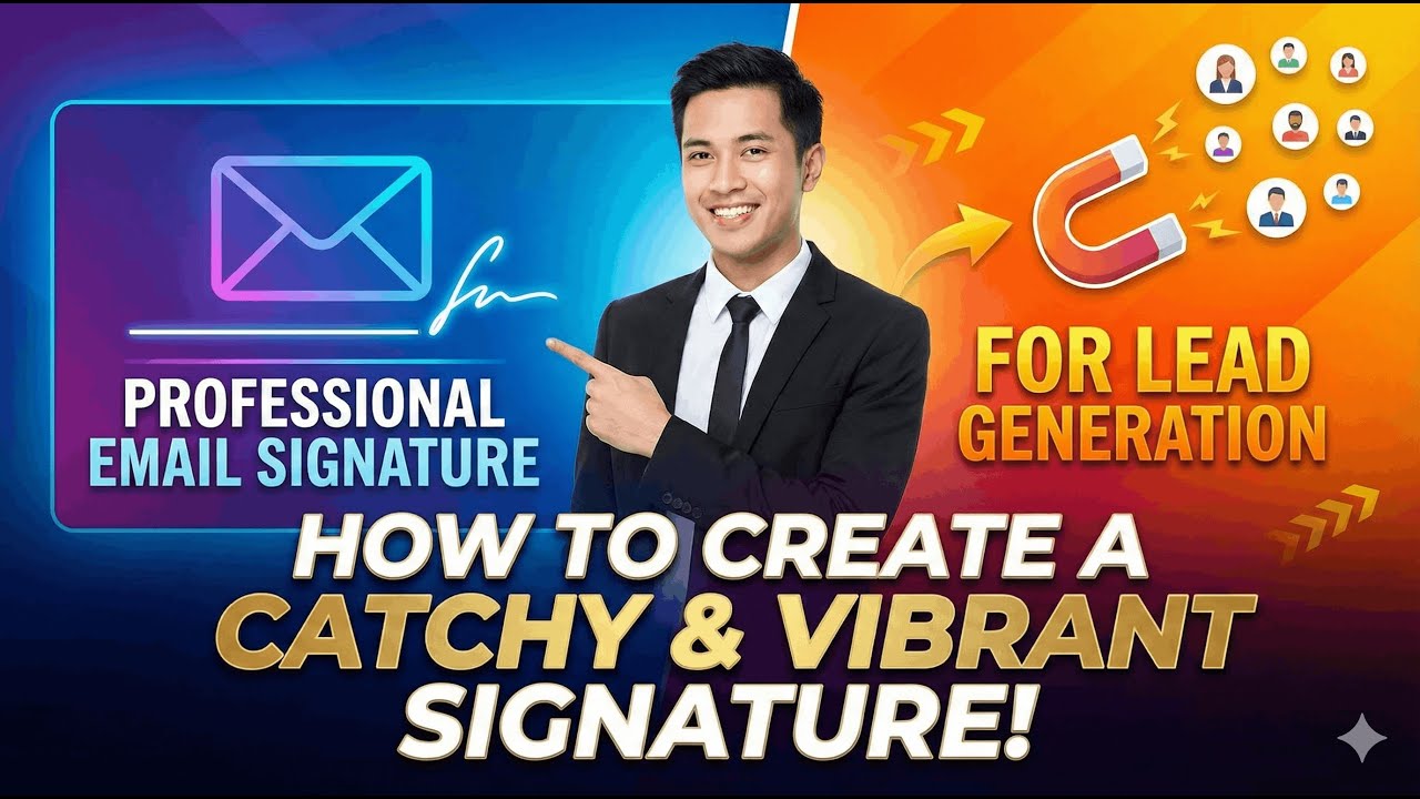 How to Create a Professional Email Signature for Lead Generation