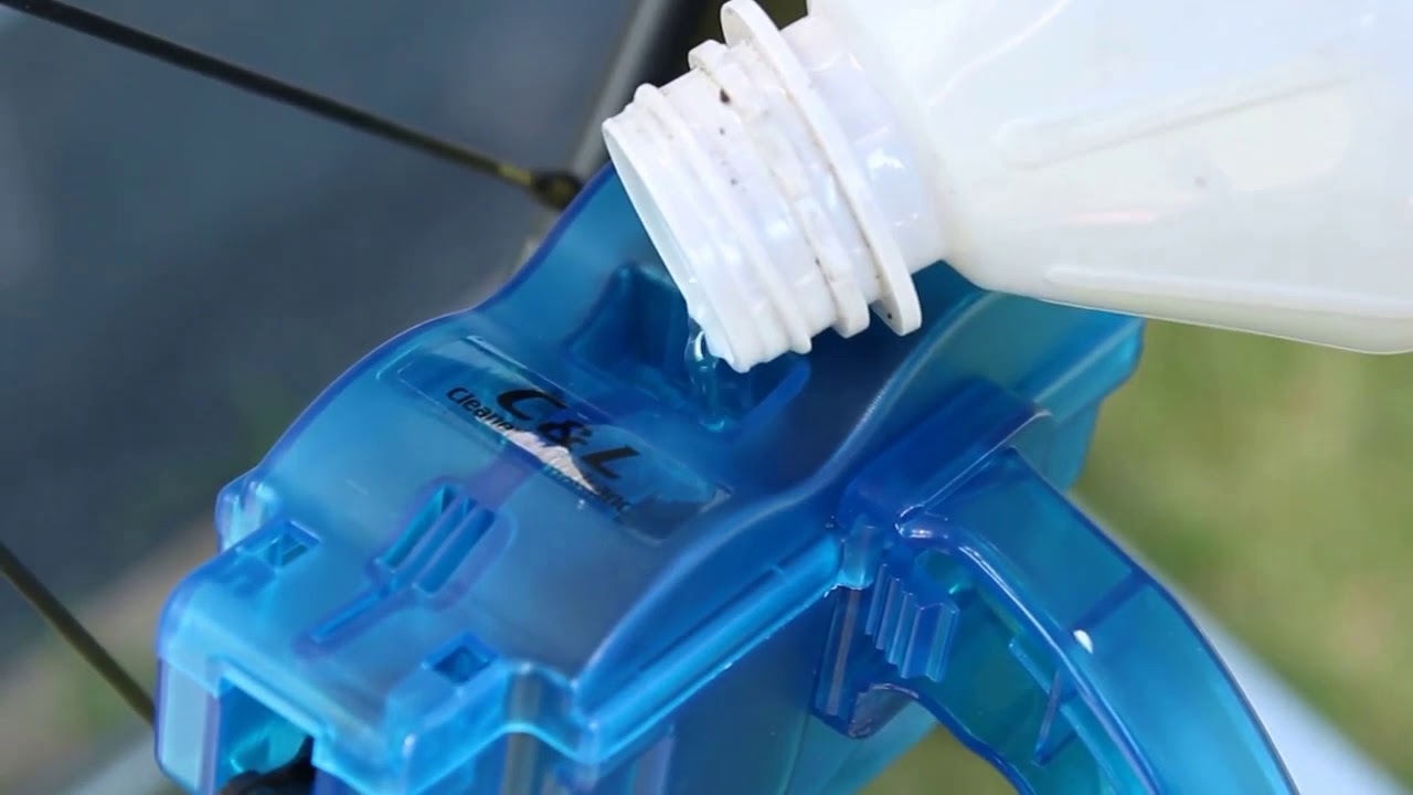 Машинка для очистки велосипедной цепи Bike Wash Chain Device YouTube