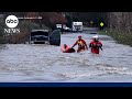 Torrential rains pounds Northwest as dangerous flood threat grows