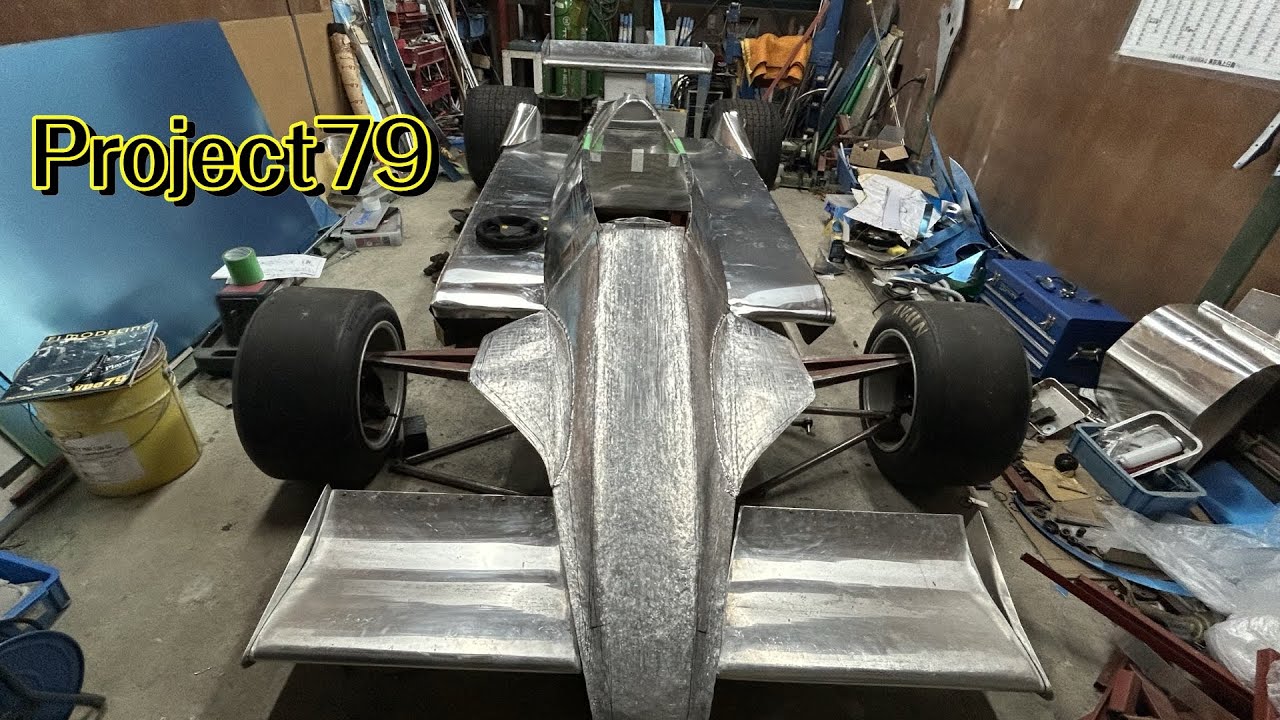 Lotus79 １９７８Handmade F1 Aluminum body production