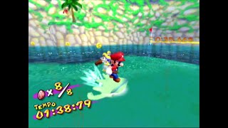 Super Mario Sunshine Ricco 6 IL in 1:38.79 IGT (Former WR)