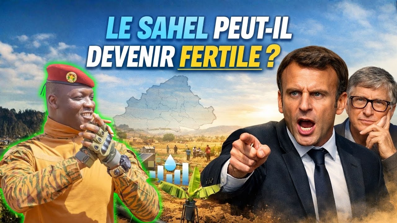Sécheresse précoce : le pari 15M bananiers d’Ibrahim Traoré choque l’Europe