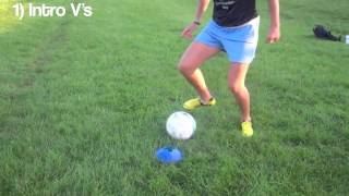 Soccer Skills: Pulling V's Progression