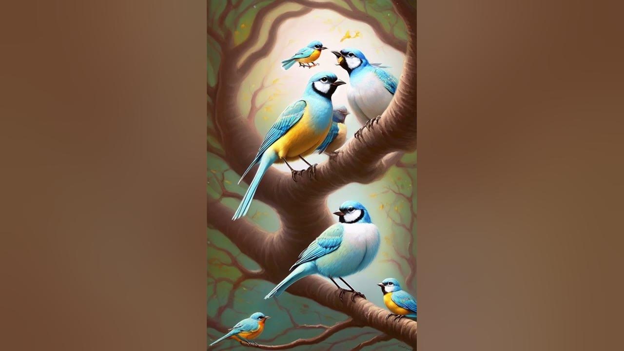 Bluebirds In Harmony: The Symphony of Nature | Mindful Reawakening