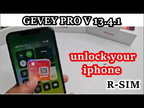 Gevey Pro V 13.4.1 Libera de forma fácil // unlock any iphone ...