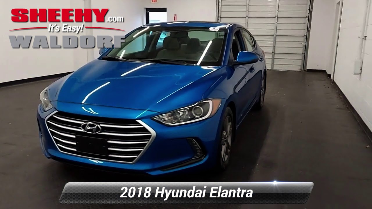 Used 2018 Hyundai Elantra Value Edition, Waldorf, MD V010641A - YouTube