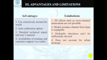 The Applications, Limitations, & Structure of Mike 11 Part 2