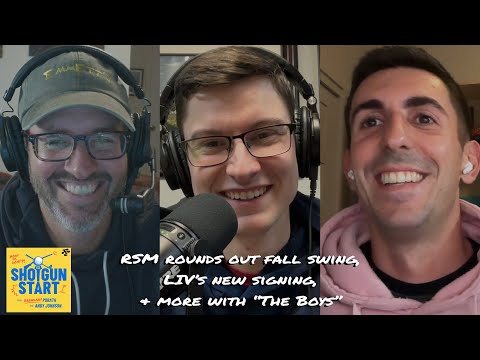"Players to Watch" at the RSM Classic, LIV hot stove, & more with The Boys | The Shotgun Start