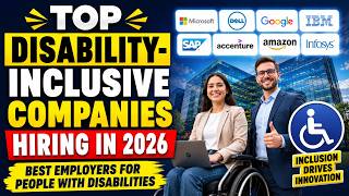 Top Disability-Inclusive Companies Hiring in 2026 | Best Employers for People with Disabilities