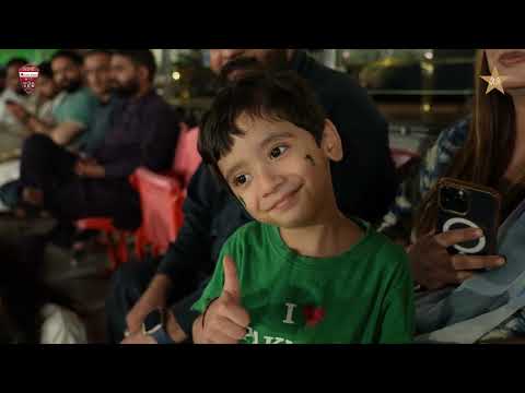 Little fans. Massive love 💚 Rawalpindi's young fans enjoyed Pakistan's dominant win in 2nd T20I ✨