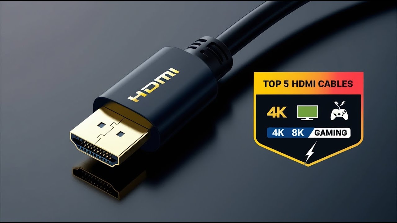 Top 5 Best HDMI Cables You Can Buy in 2026 ⚡ 4K, 8K & Gaming