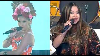 La imitadora de Natalia Jiménez retó a la imitadora de Amaia Montero