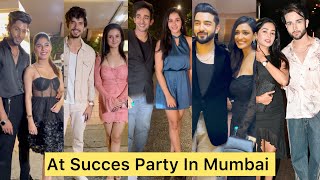 Couple Aishwarya Khare Rohit Mugdha Krishna Paras Mrinal Navell Baseer Ali Adrijaroy At Sucess Party