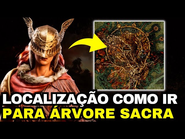 LOCALIZAÇÃO BOSS MALENIA-COMO ACESSAR O MAPA ÁRVORE SACRA- ELDEN RING 